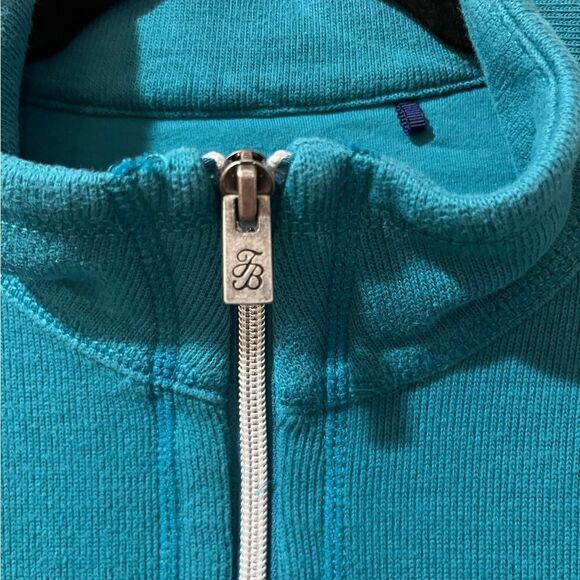 TOMMY BAHAMA Tobago Bay Half Zip Teal Blue Men’s Size Large - Picture 4 of 7